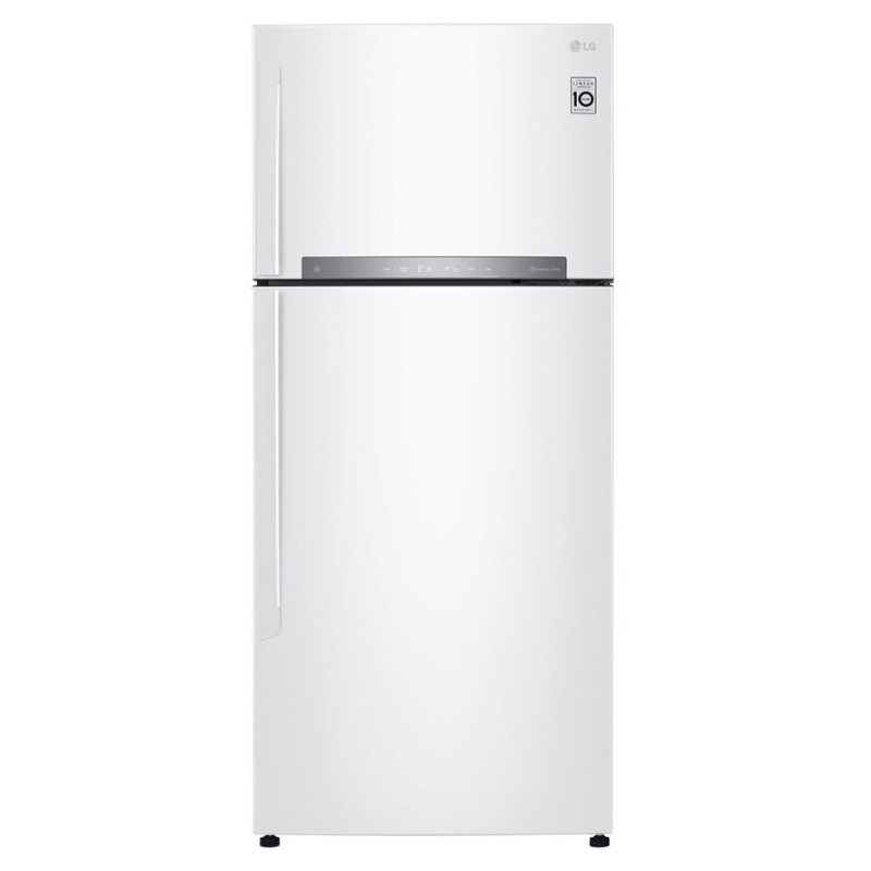 LG Refrigerator 2 Door, 17.9 ft, Wifi, LED Lighting, White - LT19HBHWLN