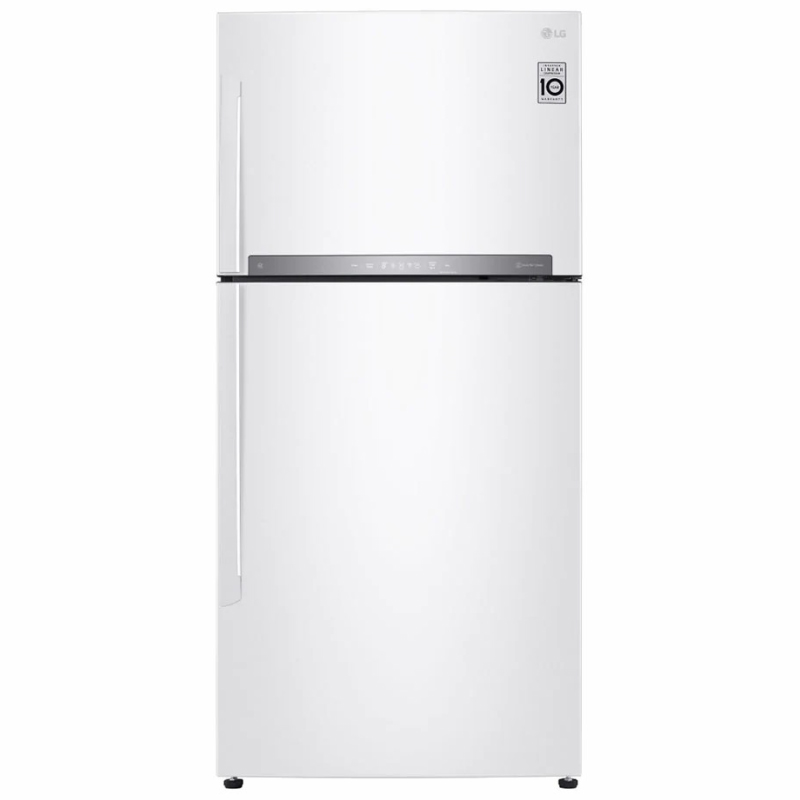 LG Refrigerator 2 Door, 20.9 Ft, Hejin Fresh, WiFi, LED Lighting, White - LT22HBHWLN 