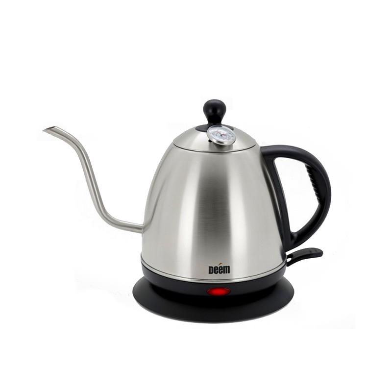 Deem Electric Coffee Kettle, 1 L, 1500W up to 1800W, Stainless Steel - ADEPKT-1510A