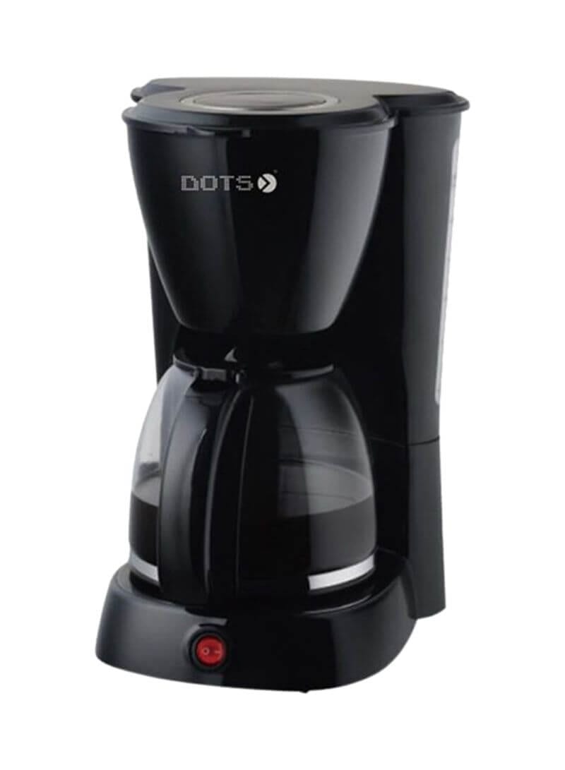 DOTS Coffee Maker,800W, 1.5L, 15 Cups,Black,CFM-10A