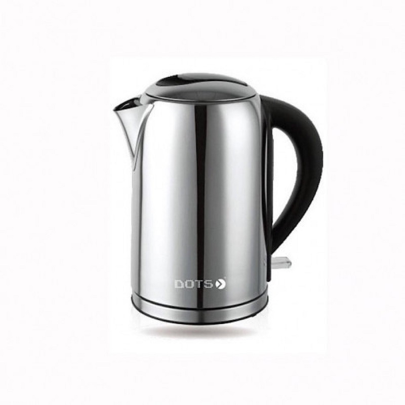 DOTS Kettle 1.7L, 2200W, Cordless Stainless Steel Kettle - KDS-007
