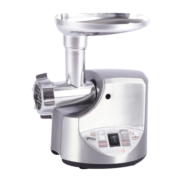 Dots Meat Mincer 2000W, Stainless Steel - MG-198