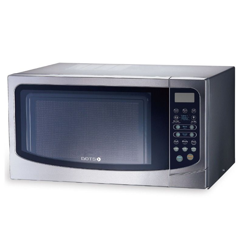 DOTS Microwave 43 liter,1500W, Silver - MOD-43L