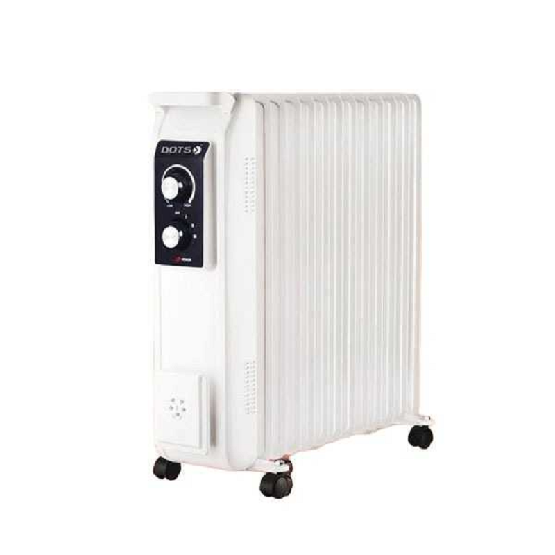 DOTS Oil Filled Heater 13 Fins, 2500W, White - ON-13F03