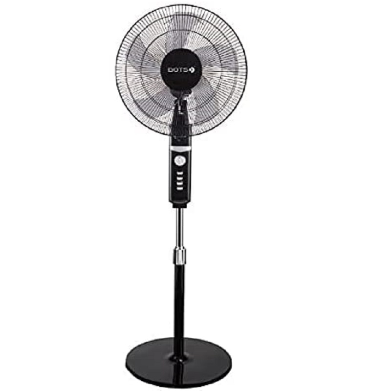 DOTS Stand Fan 16 inch, 3 Speeds Control, Full Cooper Motor, 2m Wire, 60W Power - TFS-S61