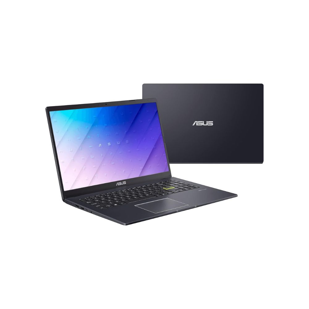 ASUS Laptop, VIVOBOOK - INTEL CELERON-N4020 - 4GB RAM DDR4 - 128 SSD Hard - 15.6" HD ANTI-GLARE - WIN11+ OFFICE 365/AR-EN KEYBOARD,Black,E510MA-BR663WS