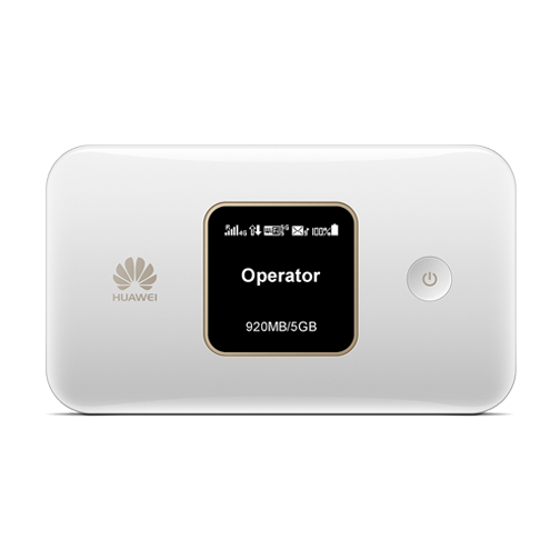 Huawei 4G/ 300Mbps Travel Mobile Wi-Fi Hotspot with Long-lasting 3000mAh Battery- (Genuine UK Warranty Stock)- WHITE - E5785