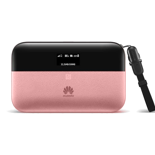 HUAWEI Router WiFi Router and Powerbank - 4G LTE - 6400mAh - Rose gold - E5885Ls