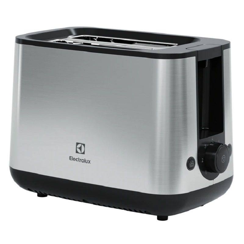 Electrolux Toaster 800W With 2 Toasting Slots, Stainless Steel - E3TS1-50SS