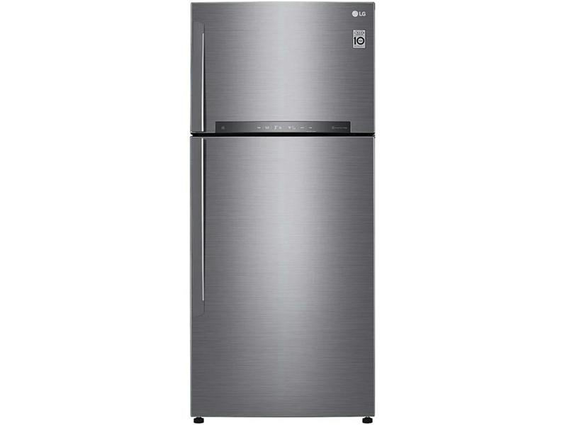 LG Two Doors Refrigerator, 17.9cu.ft, 506 Ltr, WIFI, LED, Silver - LT19HBHSIN