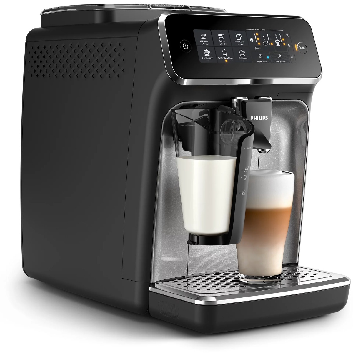 PHILIPS Coffee Maker 1500W, 1.80 liter, Black - EP3246/73