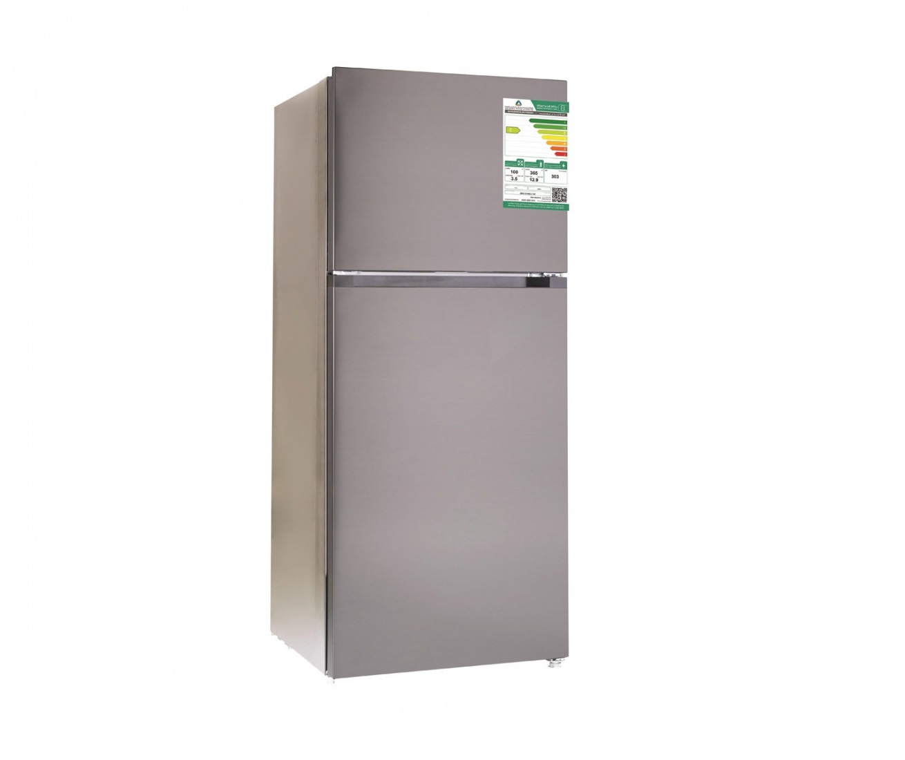 Fisher Refrigerator Double Doors, Sliver 6.3 Cu.ft , 180 Ltr - FR-F20HS