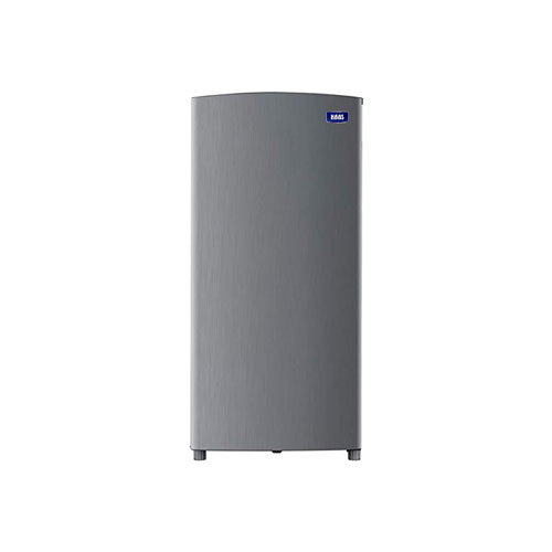 HAAS Refrigerator, Single Door, 149L, 5.3 Cuft, Silver - HRK107S