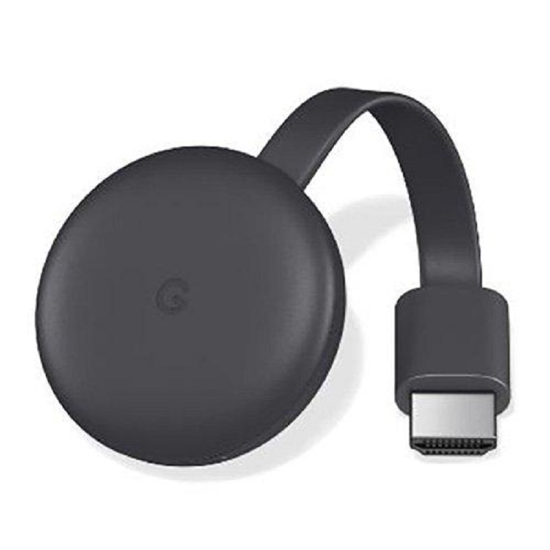 Google chromecast 3 Media Streaming Device Charcoal - Black