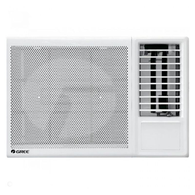 GREE Window Air Conditioner Rotary, Cold Only, 18000 BTU, White, Save Energy -  GJC18AG-D3NMTG1J