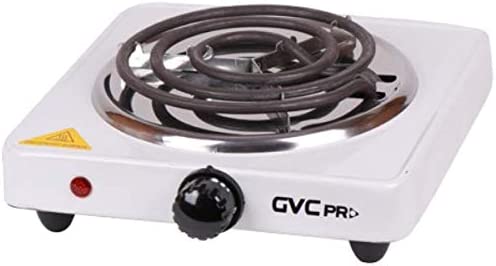 GVC Pro Electric Cooking 1000W, White - GVCHP-10