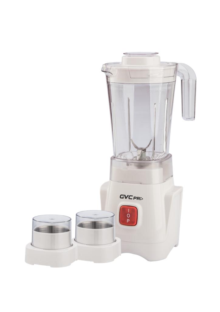 Gvc Pro Blender, 3 In 1, 600 W, 1.25 L, Two Speeds, Two Mills, White, Gvcbl-270