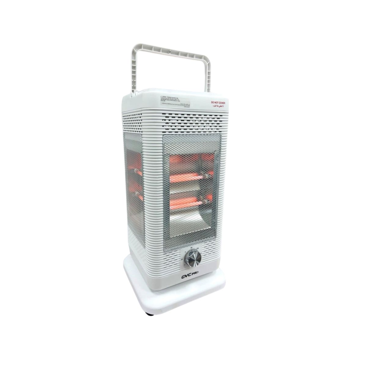 GVC Pro Electric Heater Decor, 2000W, White - GVCHT-1804