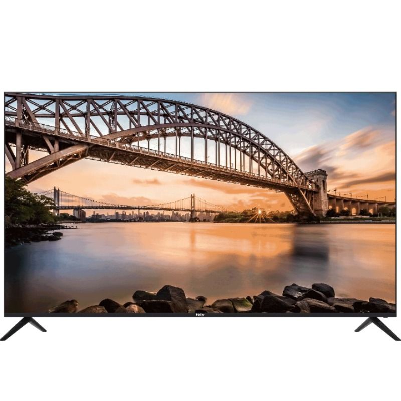 HAIER 50 Inch LED TV SMART AI-4K UHD, ANDROID 9, HDR - H50K6UG (Installation service is available in Riyadh and Jeddah only - installation service is available below)
