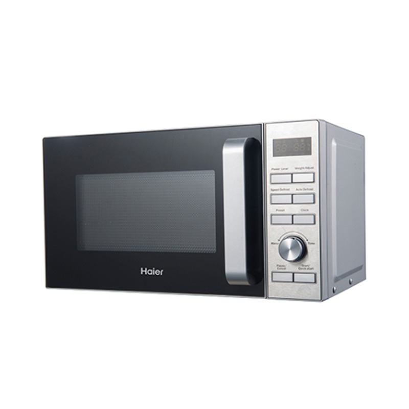 HAIER Microwave 25 Liter, 1400W, Touch Control Panel , Steel - HP2590DEL-ZWA