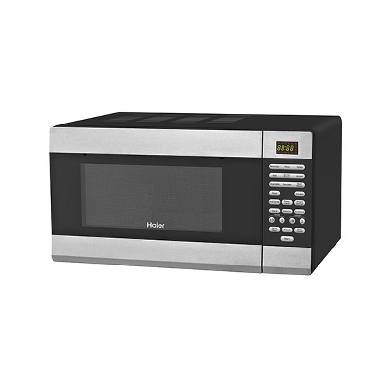 HAIER  Microwave 43 Liter with Grill, 1250W Grill Power with Touch Control Panel, Black - HP43100AP-ZB