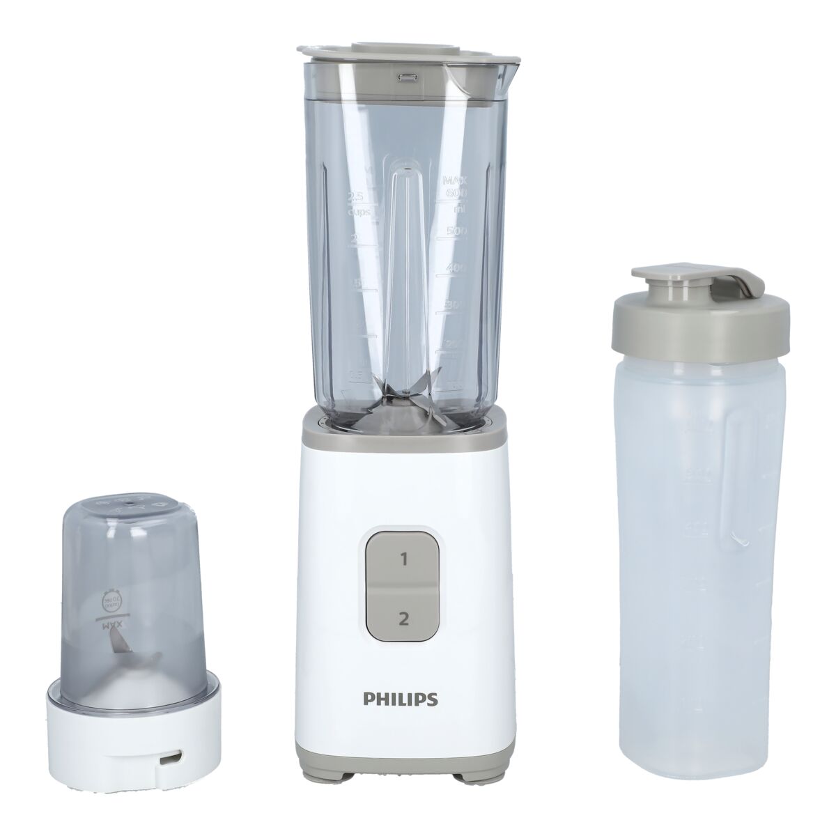 PHILIPS Daily Collection Mini blender Blends, chops and grinds easily - HR2603/010