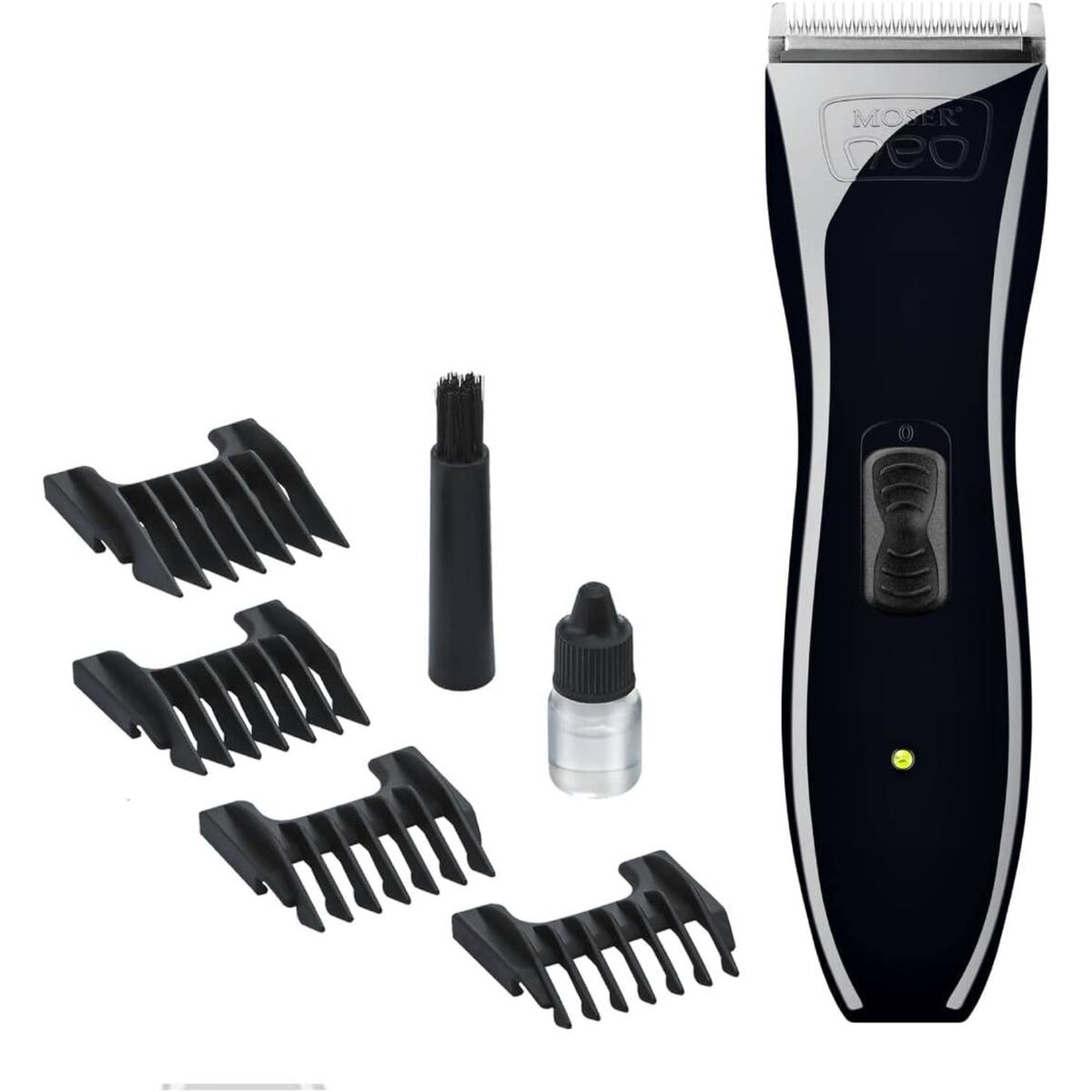 Moser NEO Professional Cord/Cordless Hair Clipper, Black 1886-0151