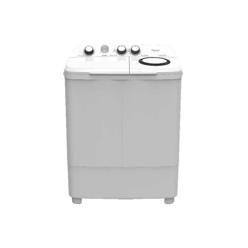 Hisense Twin Tub Washing Machine 7kg, EE Label H, White - WSBE701 