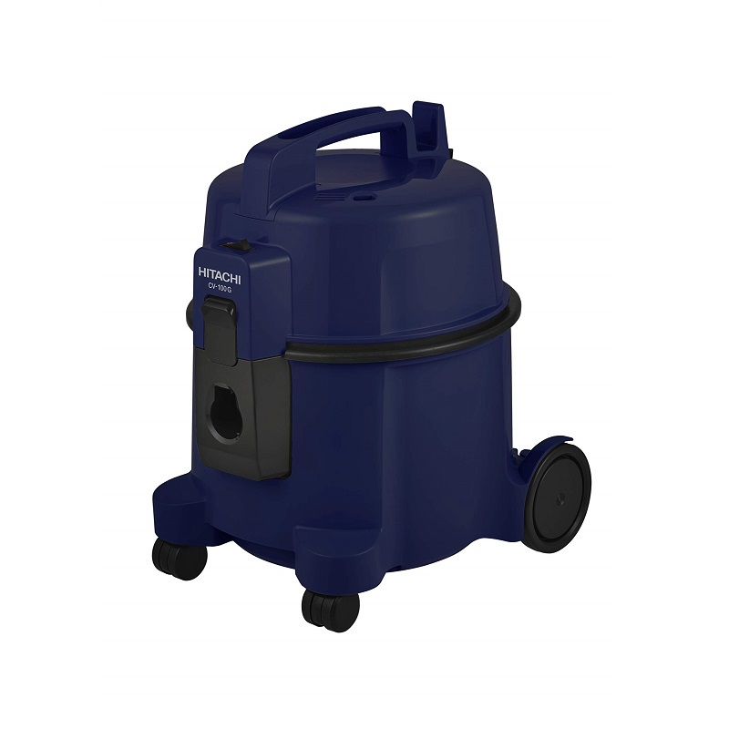 HITACHI Drum Vacuum Cleaner 7.5 Liter, 1300W, Cord Length 3 Meters, Blue - CV-100G SS220 DBL