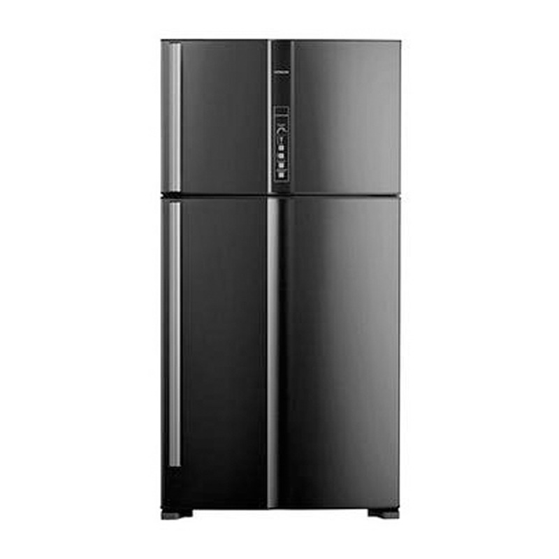 Hitachi Refrigerator 21.20 Cu.ft, 600 L, Black - R-V805PS1KV