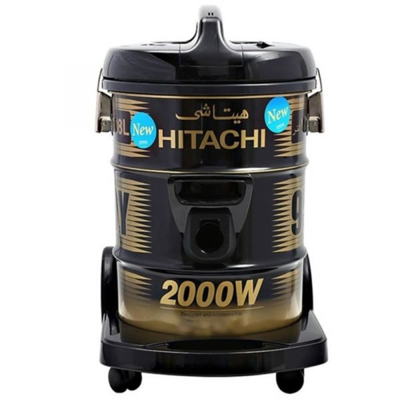 Hitachi Vacuum Cleaner 18L, 2000W, Black - CV-945F SS220 BK