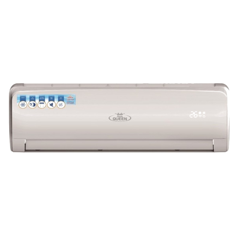 HOME QUEEN Split Air Conditioner 12300 BTU Hot/ Cold, Chinese Industry, Golden Feathers - HQTP120H-HQTP121H