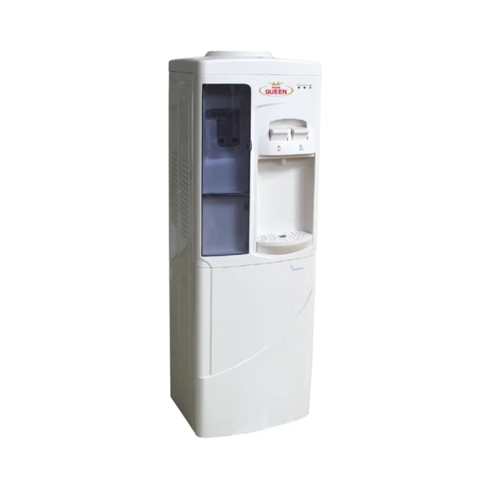 Home Queen Stand Water Dispenser 2 Spigots, Hot Cold - HQWD32TW 