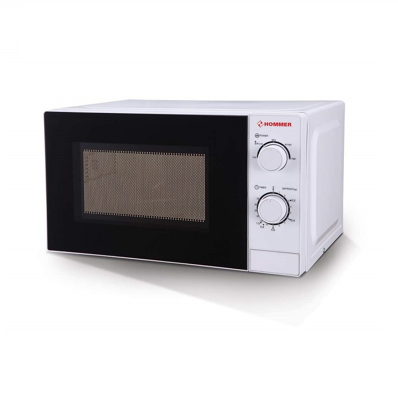 HOMMER Microwave 20 Liter, 700W, White - HSA409-05
