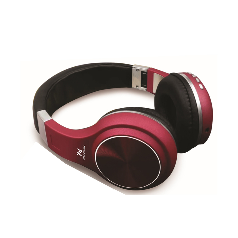 L'avvento Folding Bluetooth Headphone, Red - HP-10-R