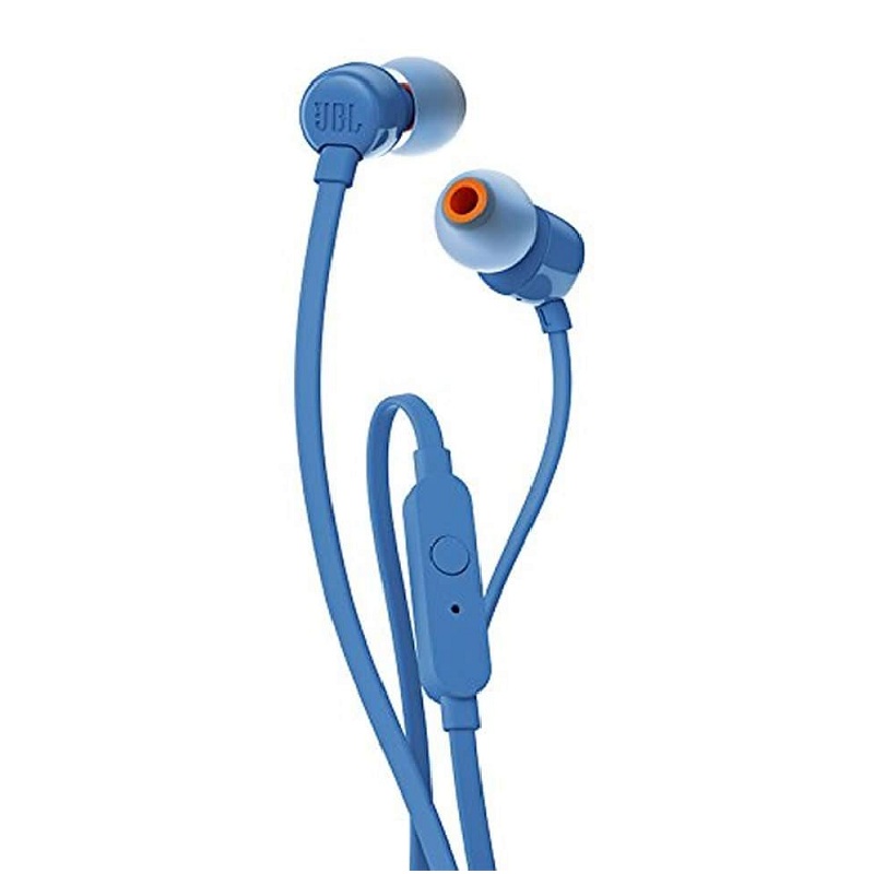 JBL In-ear Headphones, Blue - T110