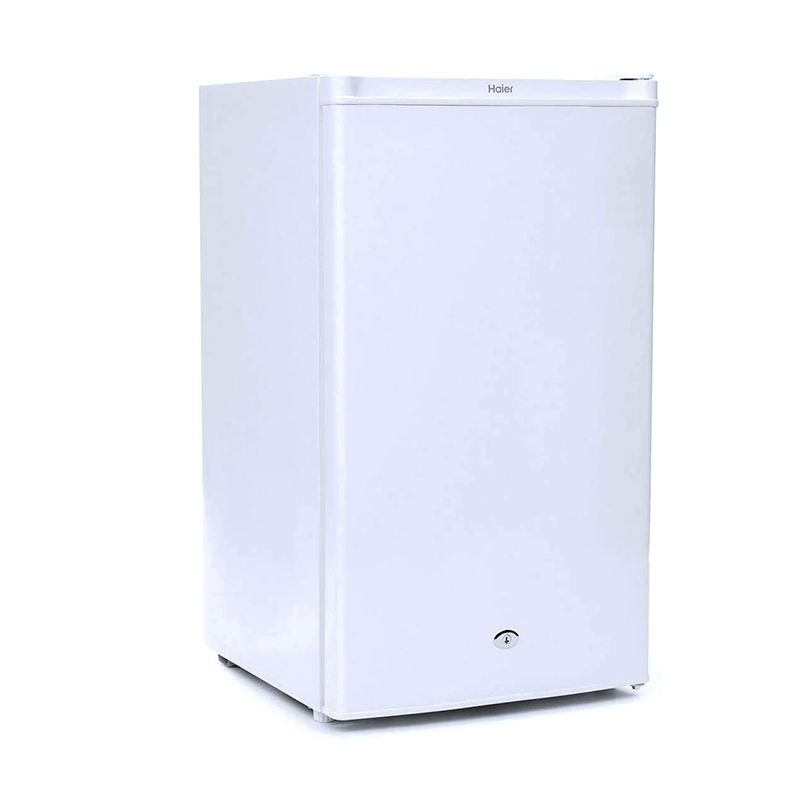 Haier Refrigerator Compact, 3.2 Cu.Ft.,90 Ltrs, On/Off Compressor, White,HR-140N-3