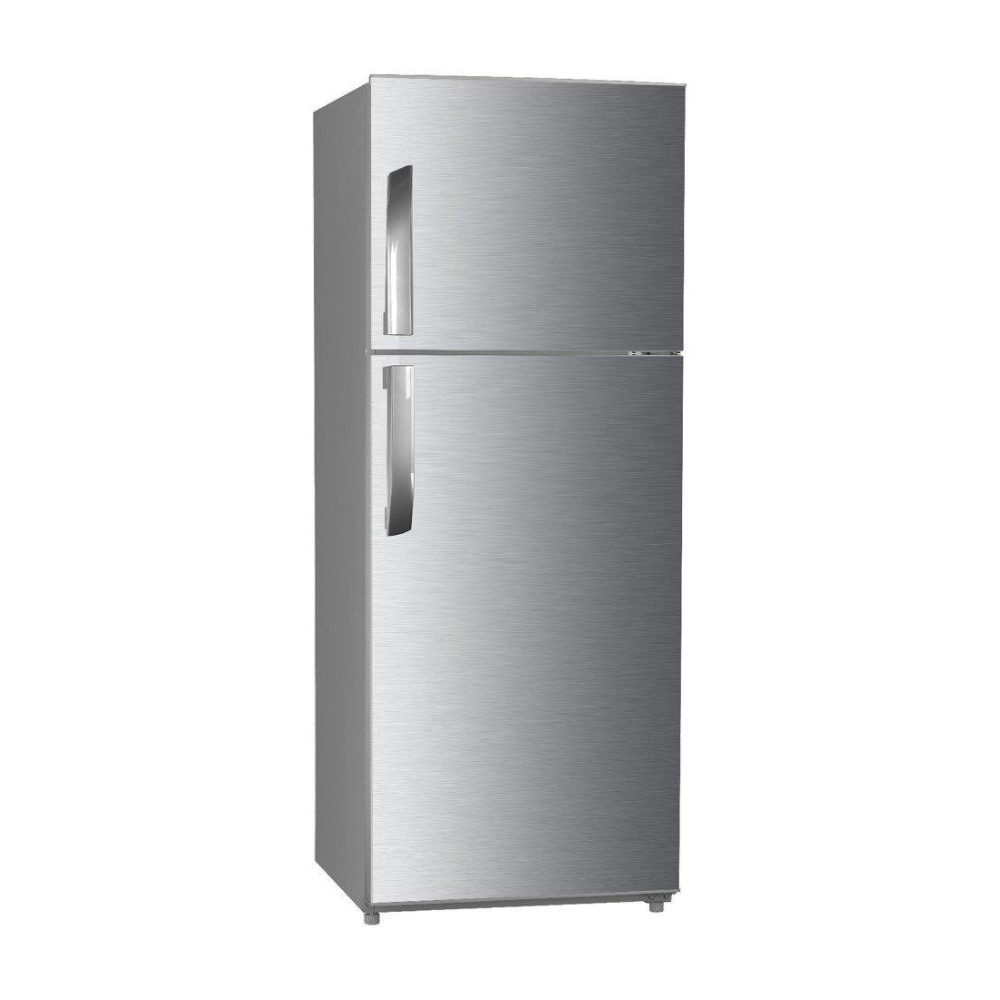 Haier two-door refrigerator, 16.9 feet (479 litres), steel, HRF-580NS