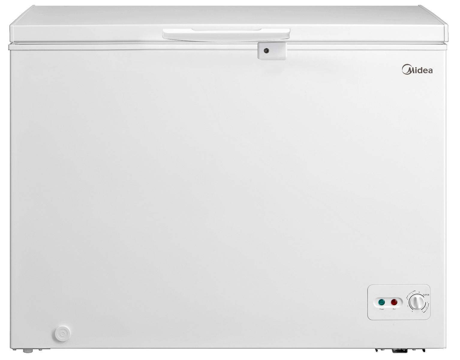 MIDEA Chest Freezer 10.2 feet, 290 liters, White - HS-384C
