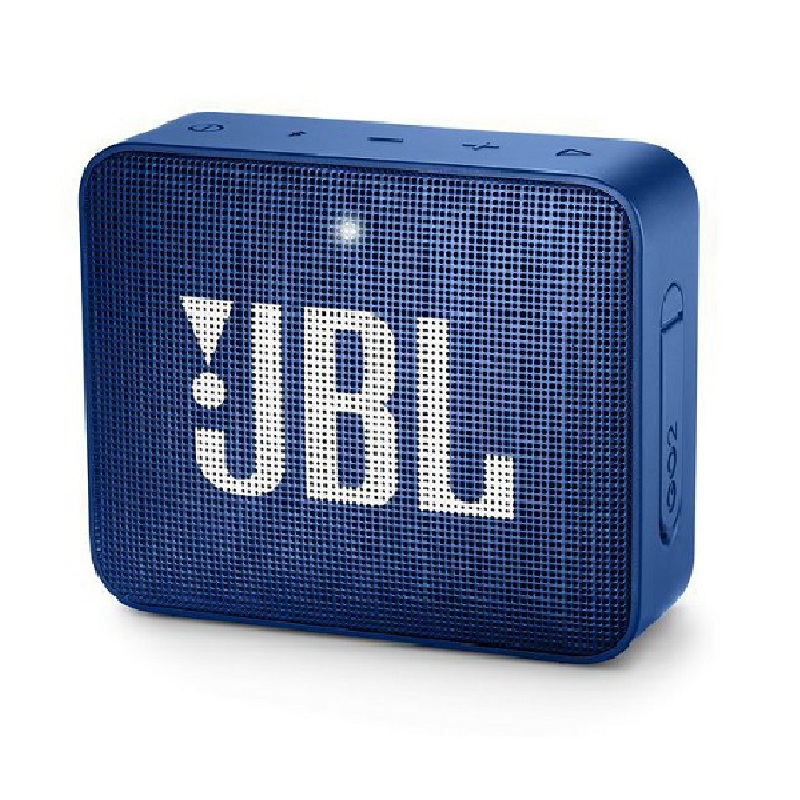 JBL GO 2 Portable Bluetooth Speaker, Blue - JBLGO2BLU