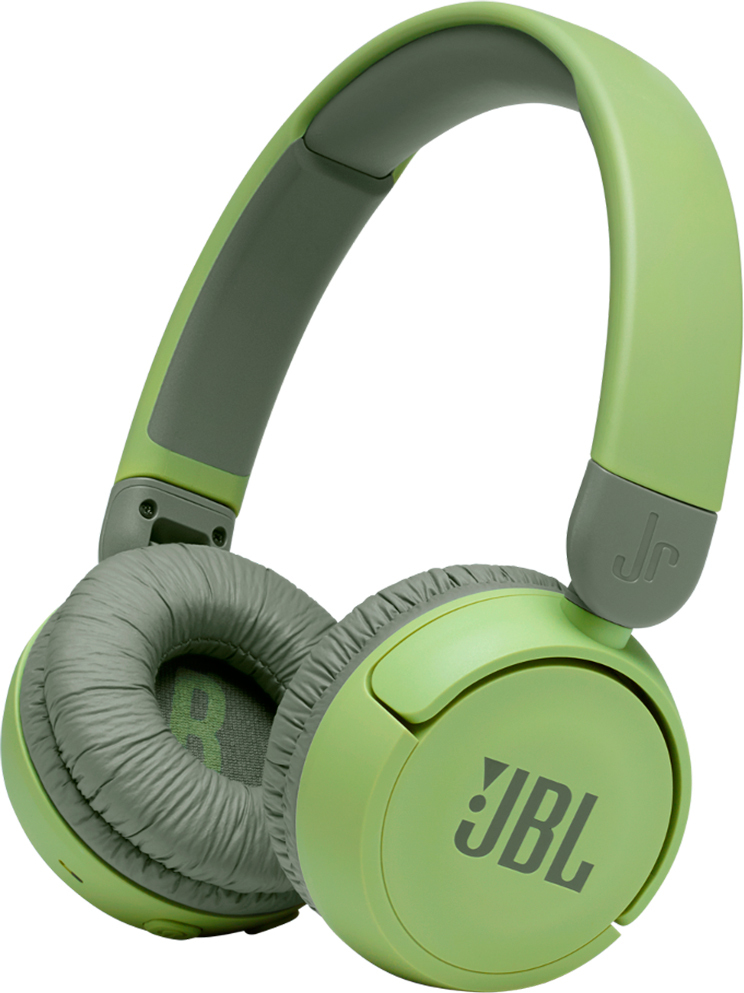 JBL Kids Wireless On-ear Headphones Reduced Vol, Green -  JR310BT.swsg