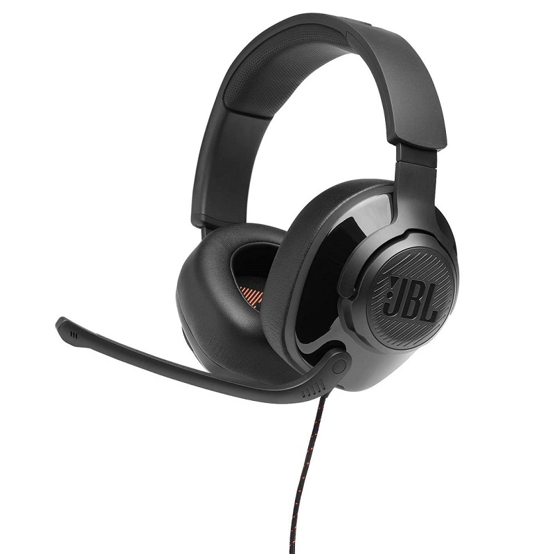 JBL Quantum 200 Wired Over-ear Gaming Headset - JBLQUANTUM200BLK - Swsg