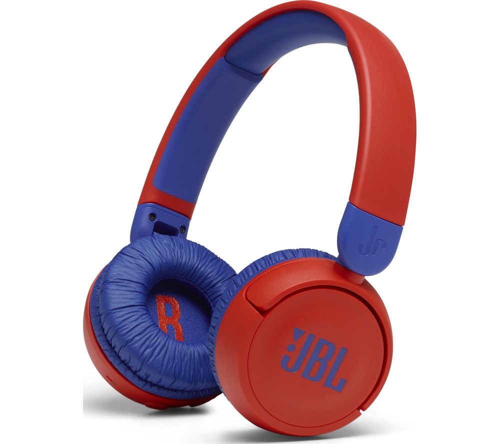 JBL Red Kids Wireless On-ear Headphones Reduced Vol -  JR310BT .swsg