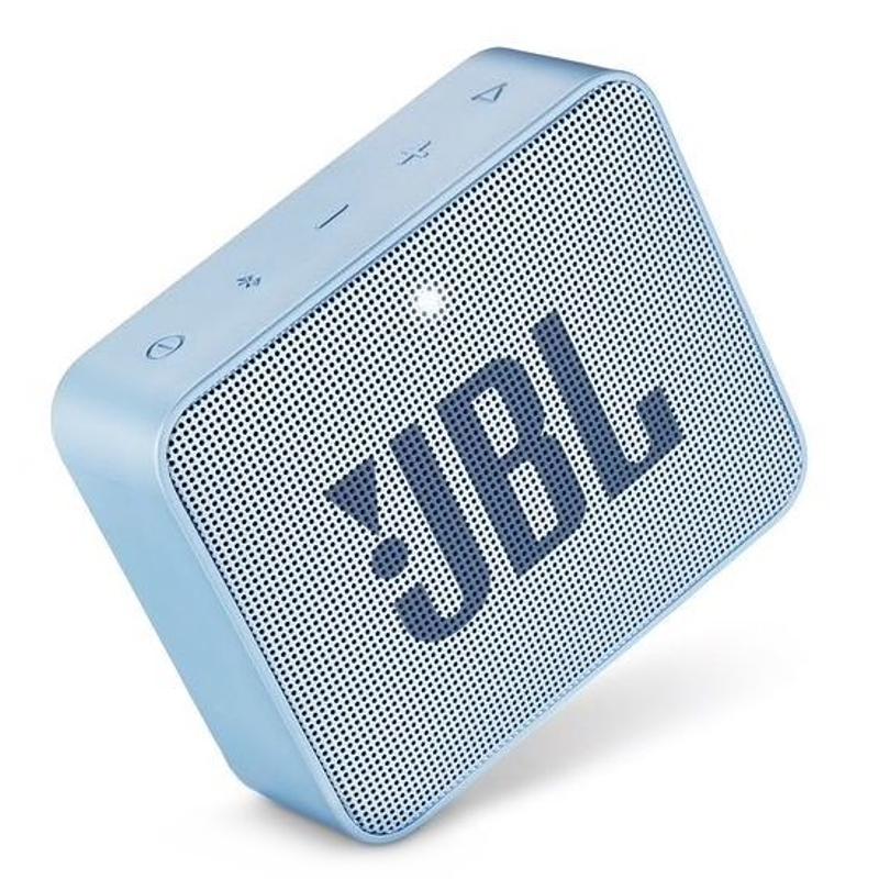 JBL GO 2 Portable Bluetooth Speaker, Cyan - JBLGO2CYAN