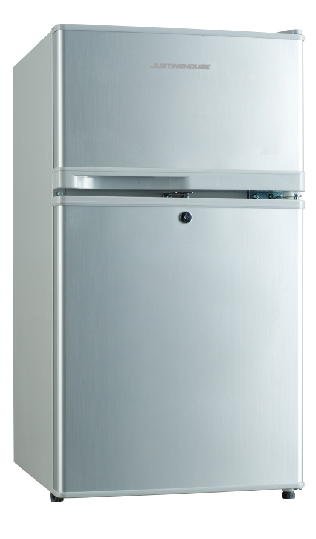 Justinghouse Single Door Refrigerator, 2.8 Feet, 48 L, Silver, Jsrf-89D