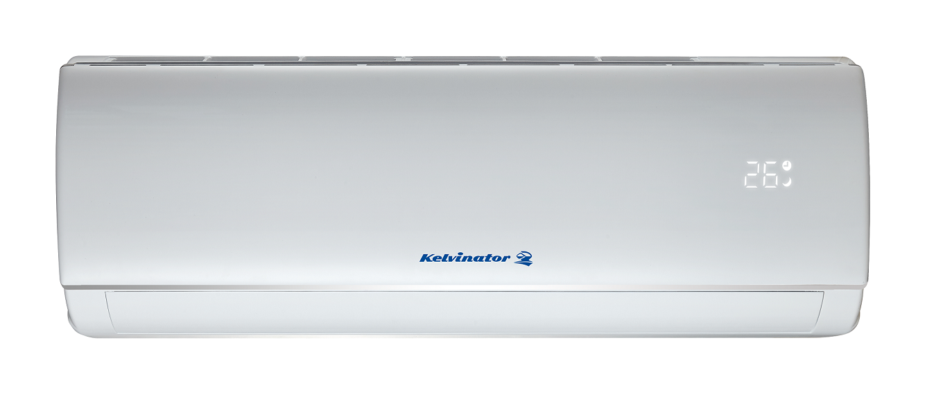 Kelvinator  Split Air Conditioner 12100 BTU, Cold Only, Direct Drive External Fan for Longer Life, White - KTS12C