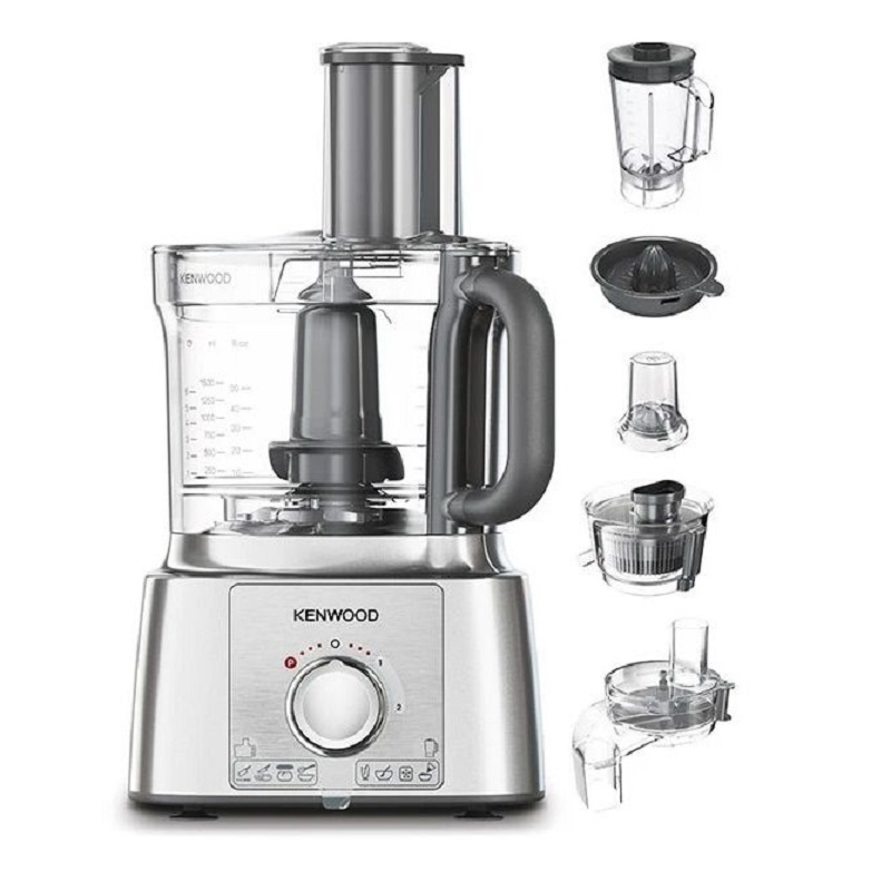 KENWOOD Food Processor 1000W, 3L Express Protein Bowl, Gray - OWFDP65.880SI