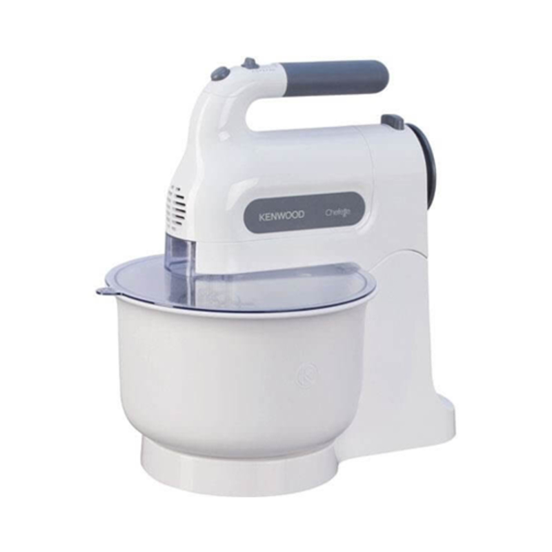 Kenwood Hand Mixer 350 W, With 3 Liters, 5 speeds Bowl, White - OWHM670001