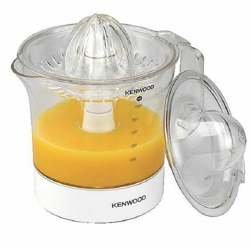 KENWOOD Citrus Juicer 1 Liter, 40W, Weight: 922 grams, Body Material: Plastic, White - OWJE280001