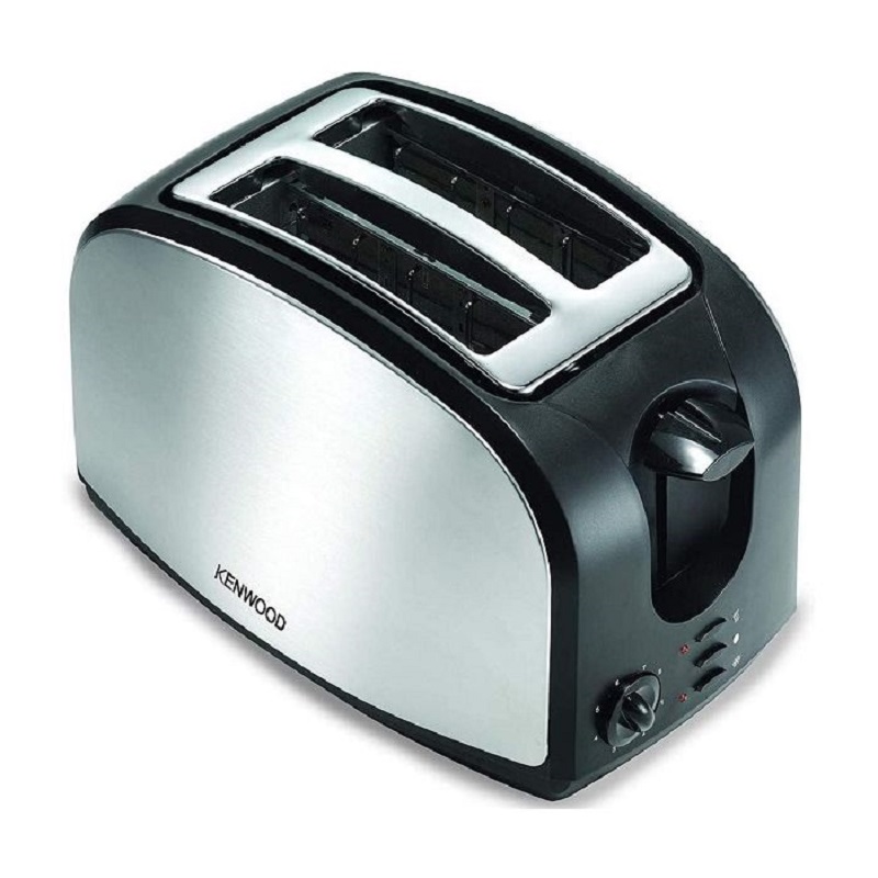 KENWOOD Toaster 900W, 2 Slices, Removable Bread Crumbs Box, Metallic Black - OWTCM01.A0BK